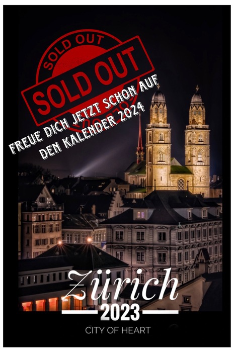 Zürich Kalender 2023 :: www.kerosinhillfoto.ch
